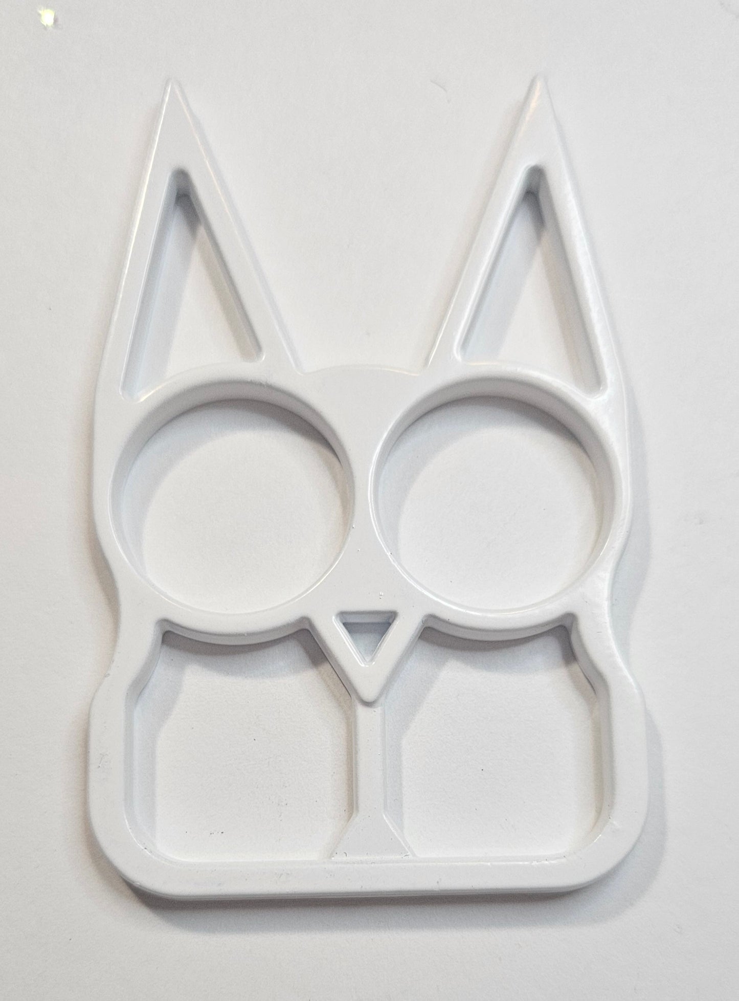 Colorful Safety Cat keychain