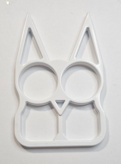 Colorful Safety Cat keychain