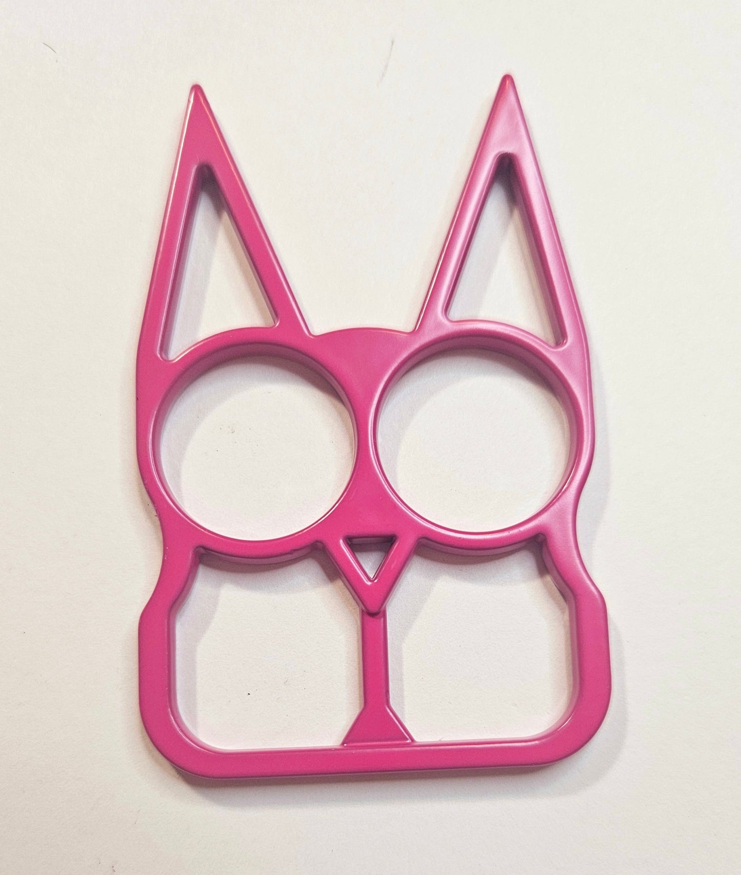 Colorful Safety Cat keychain