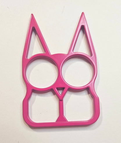 Colorful Safety Cat keychain
