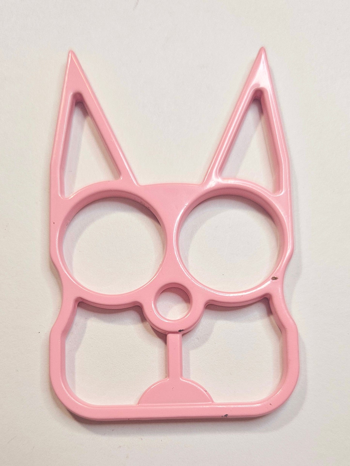 Colorful Safety Cat keychain
