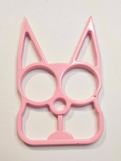 Colorful Safety Cat keychain