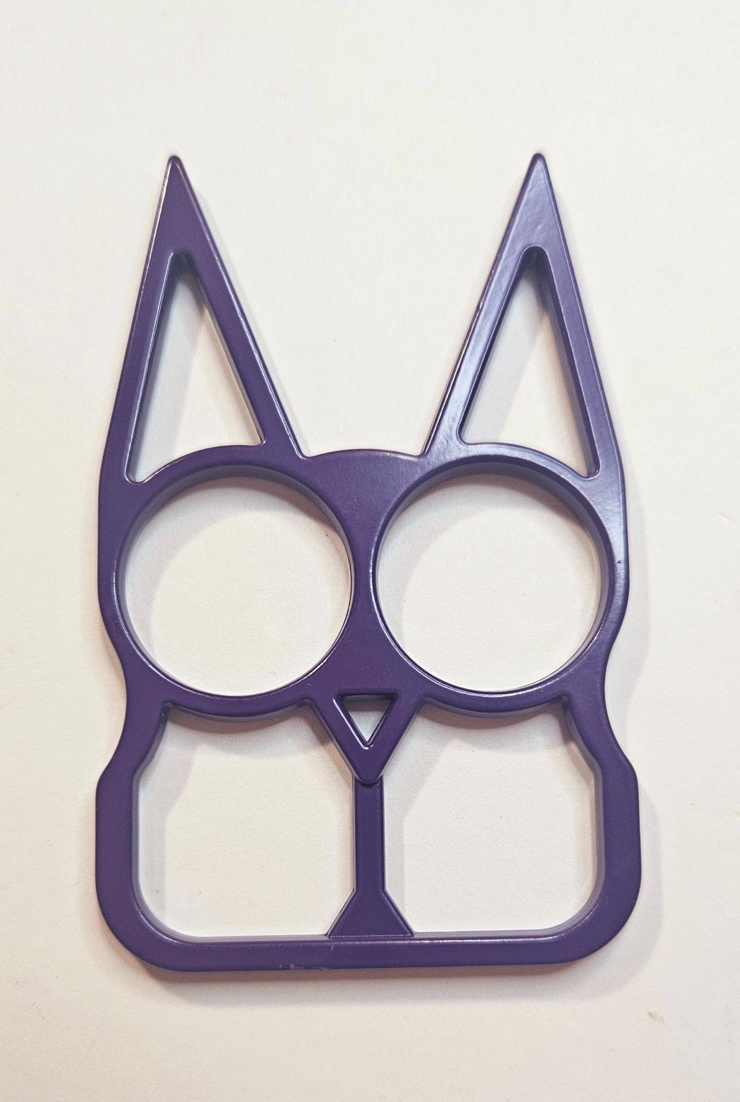 Colorful Safety Cat keychain