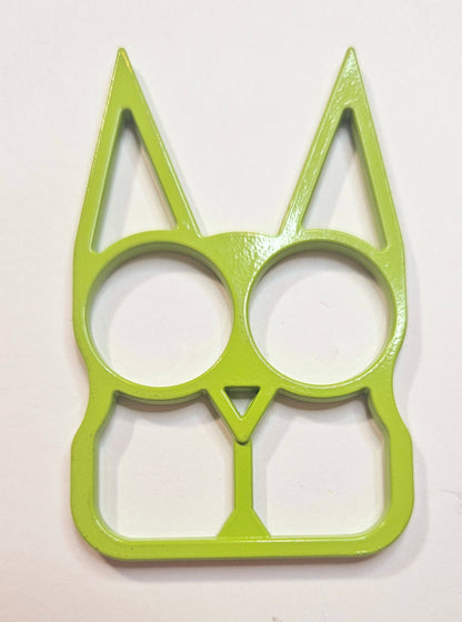 Colorful Safety Cat keychain