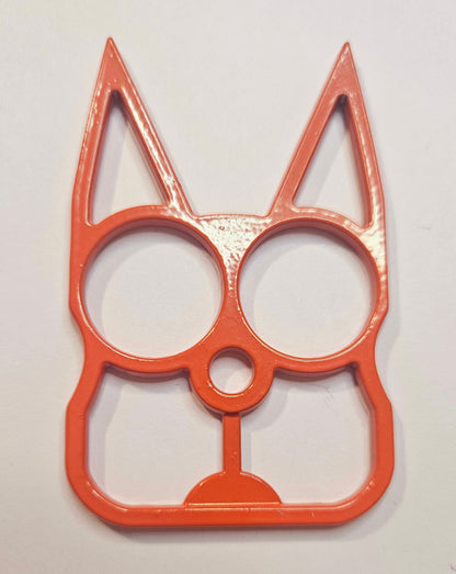 Colorful Safety Cat keychain