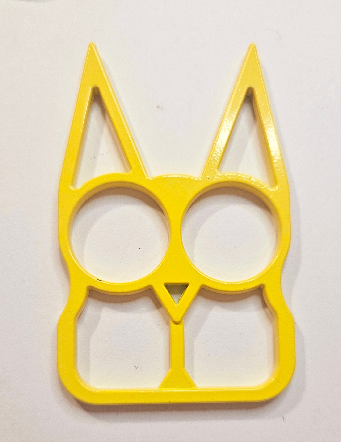 Colorful Safety Cat keychain