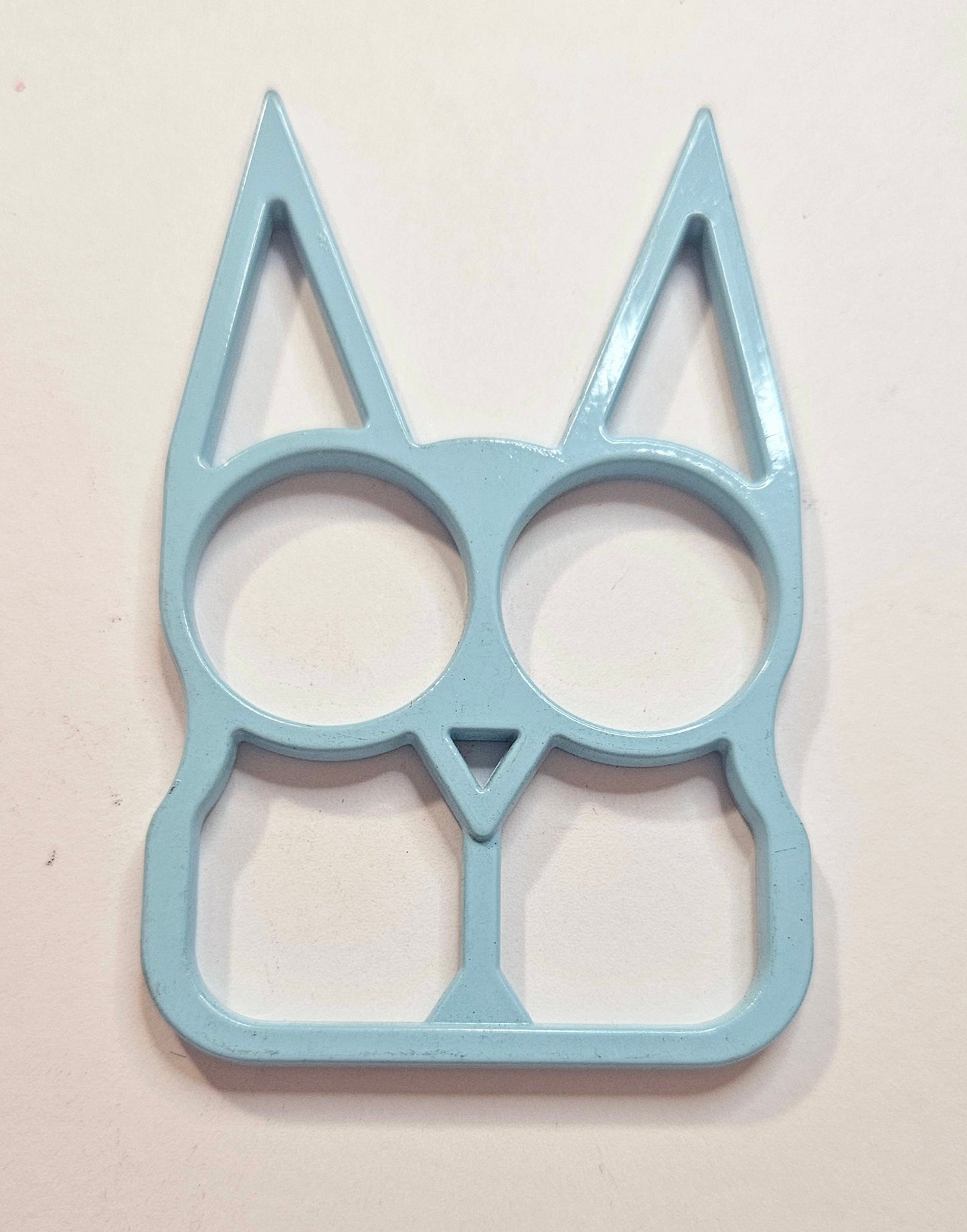 Colorful Safety Cat keychain