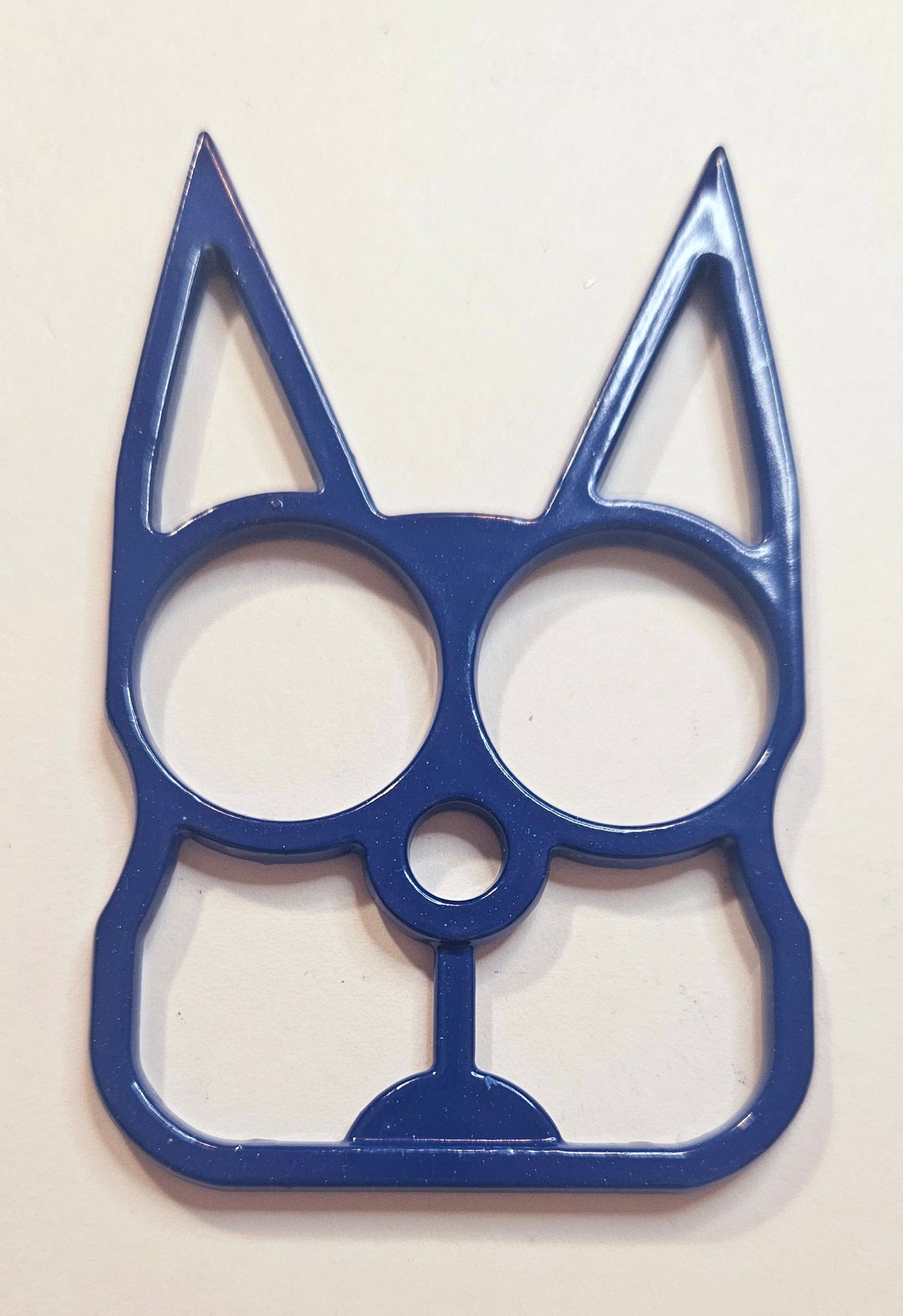 Colorful Safety Cat keychain