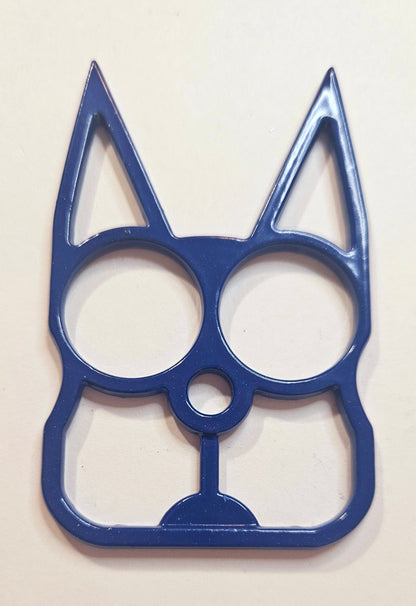 Colorful Safety Cat keychain