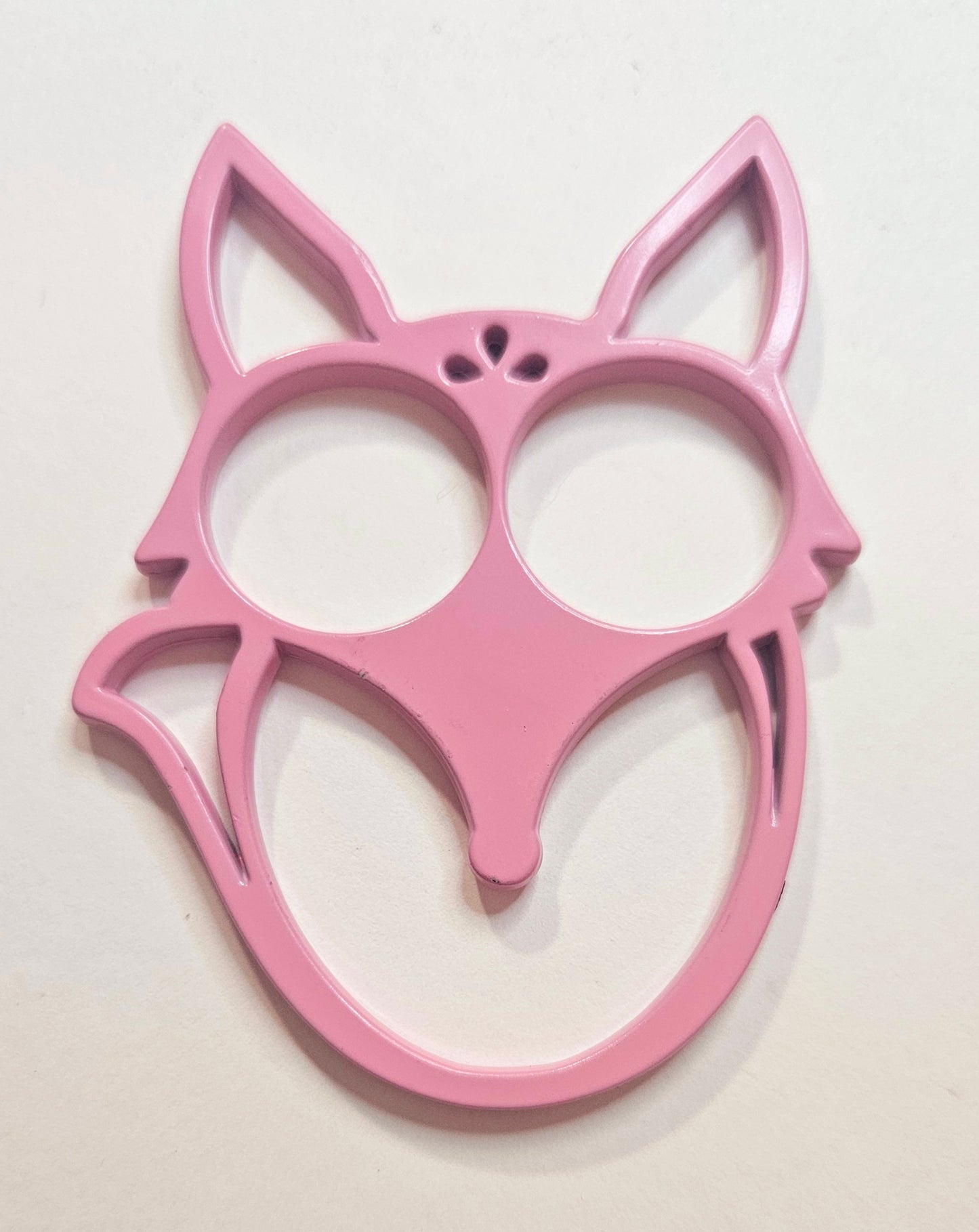 Colorful Safety Cat keychain