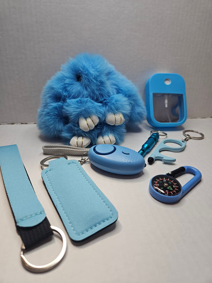 Bunny Safety Keychain