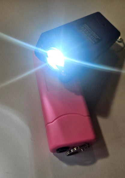 Multifunctional Plastic Flashlight & Safety Keychain