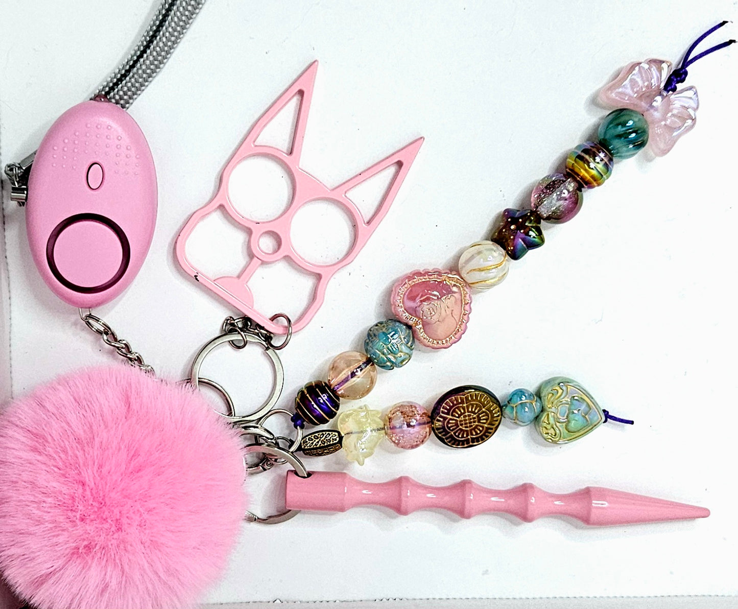 Chic styles safety keychain