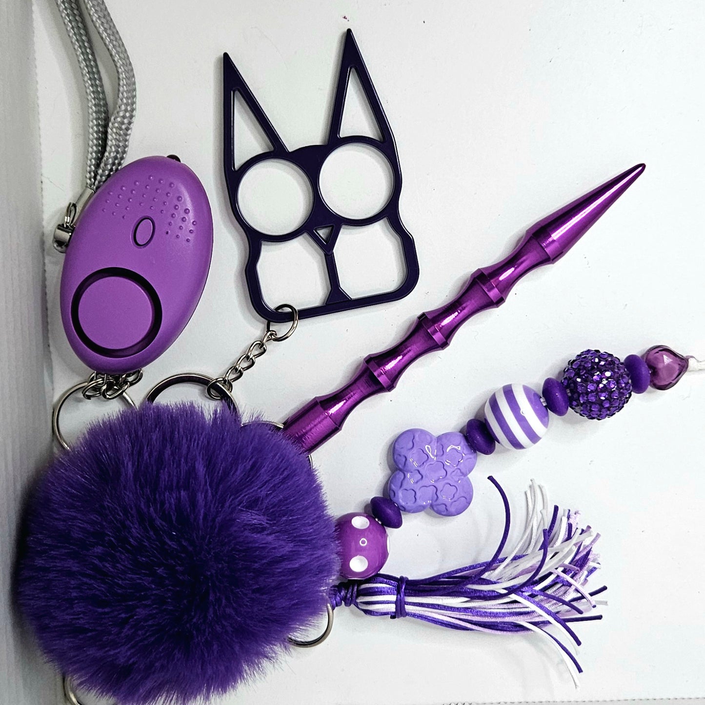 Chic styles safety keychain