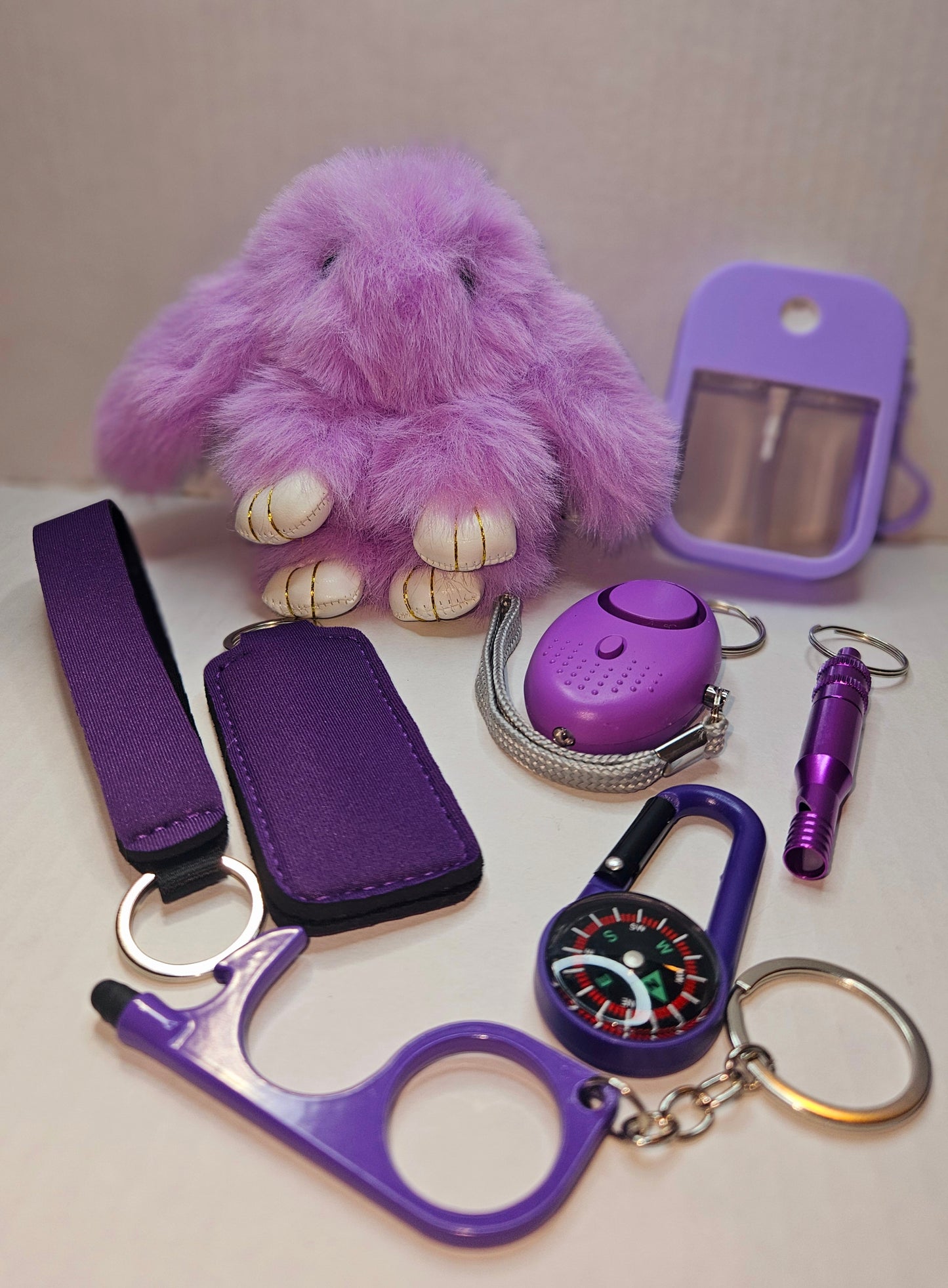 Bunny Safety Keychain