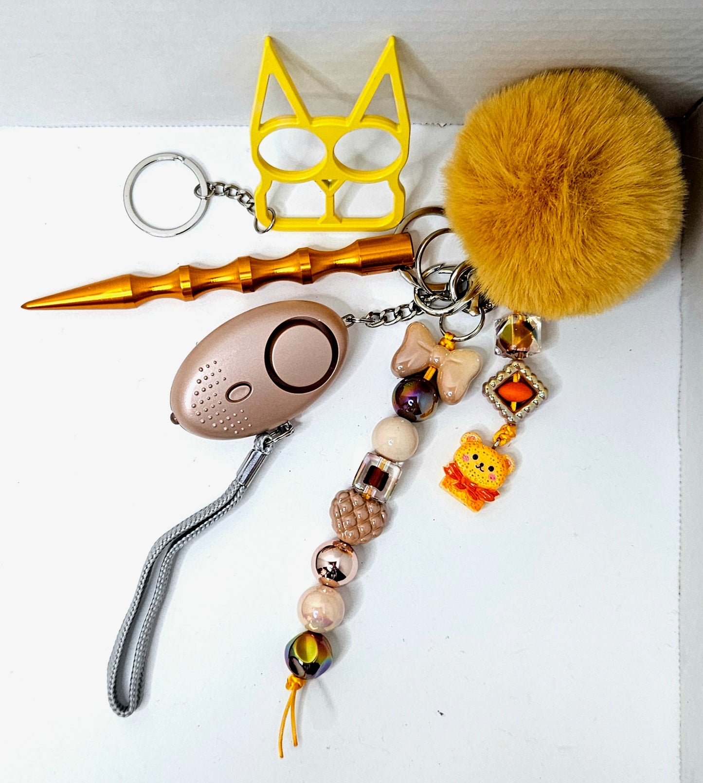 Chic styles safety keychain