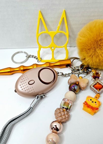 Chic styles safety keychain
