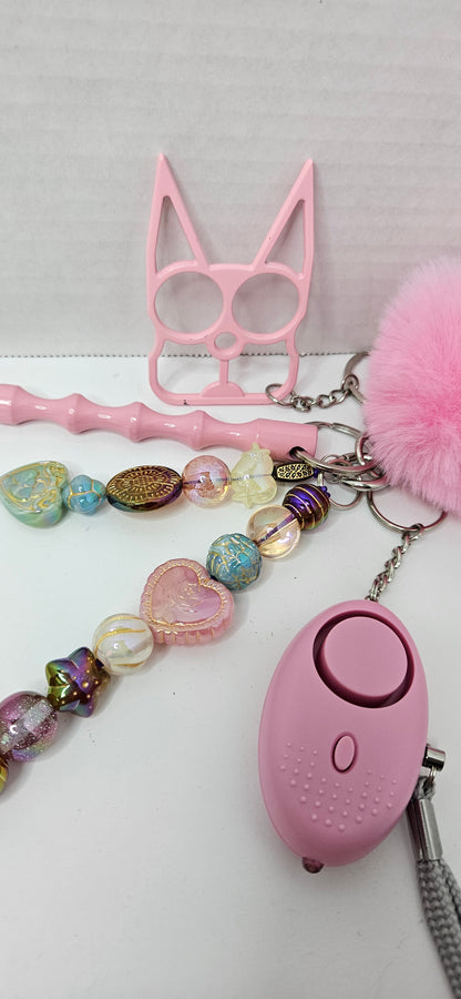 Chic styles safety keychain